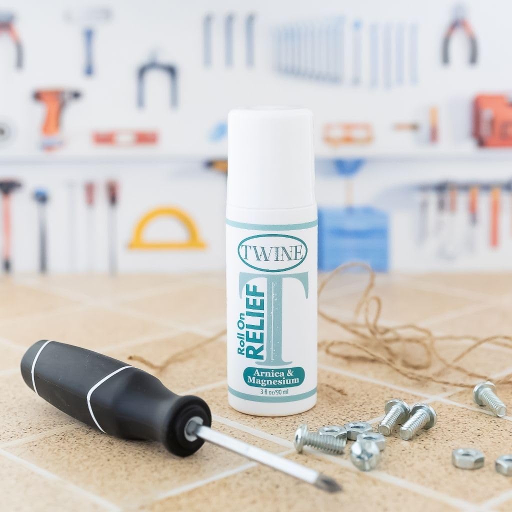 TWINE All-Natural Muscle Relief Roller with Arnica, Camphor & Eucalyptus – 90ml TWINE buy supplements canada