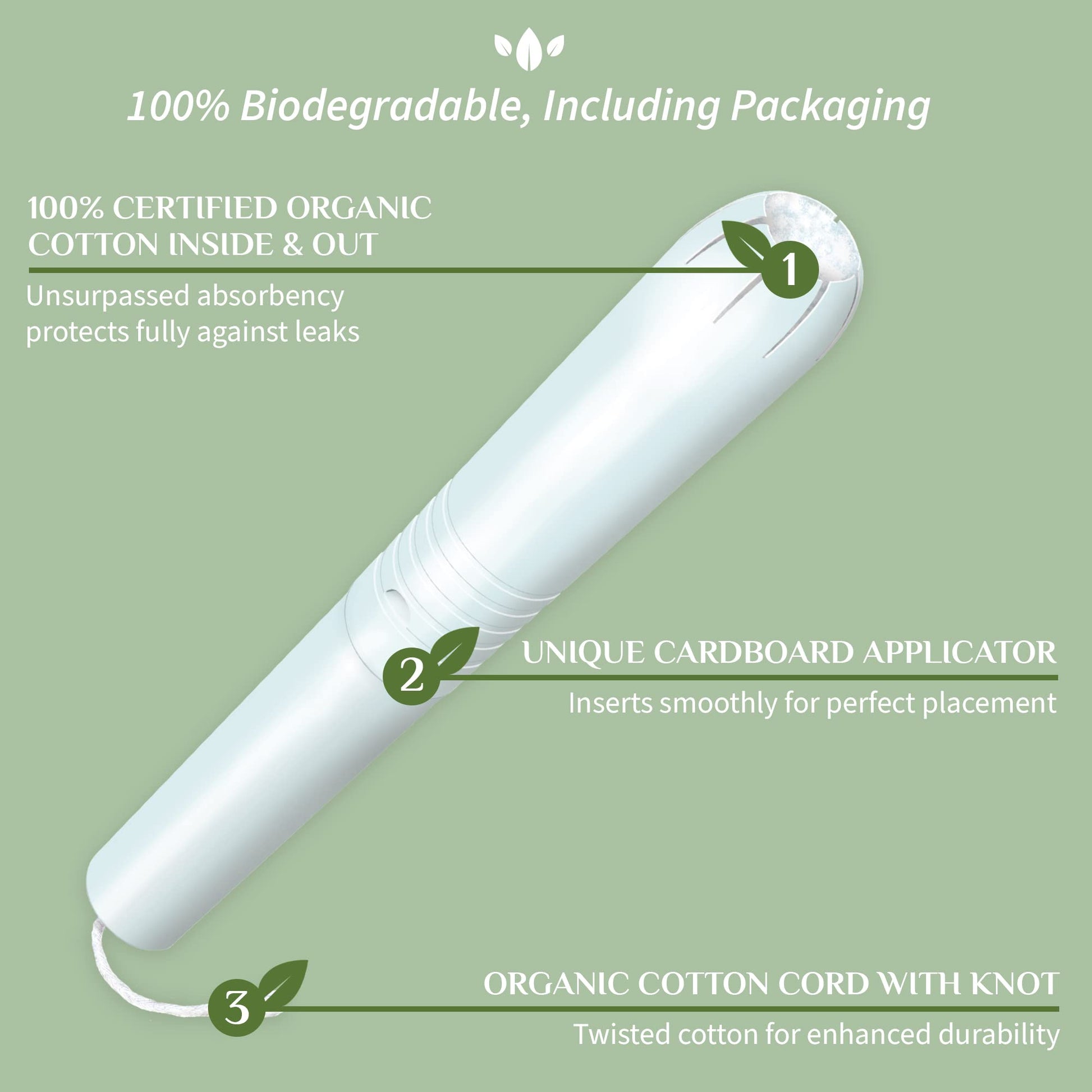 Organyc 100% Certified Organic Cotton Tampons - Cardboard Applicator, Free from Chlorine, Perfumes Organyc buy supplements canada