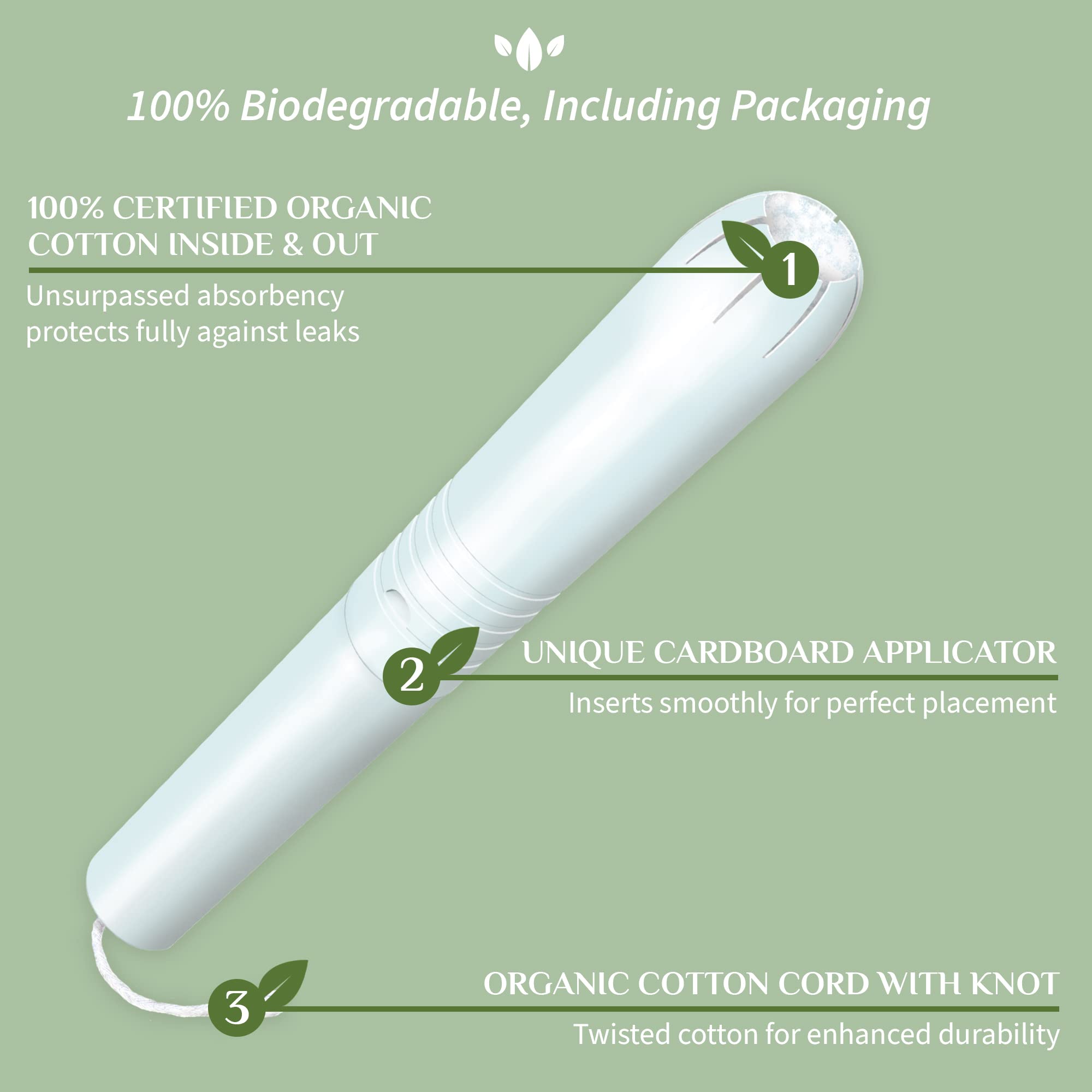 Organyc 100% Certified Organic Cotton Tampons - Cardboard Applicator, Free from Chlorine, Perfumes Organyc buy supplements canada