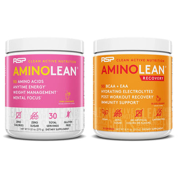 RSP NUTRITION AminoLean Pre Workout Energy (Pink Lemonade 30 Servings) RSP NUTRITION buy supplements canada