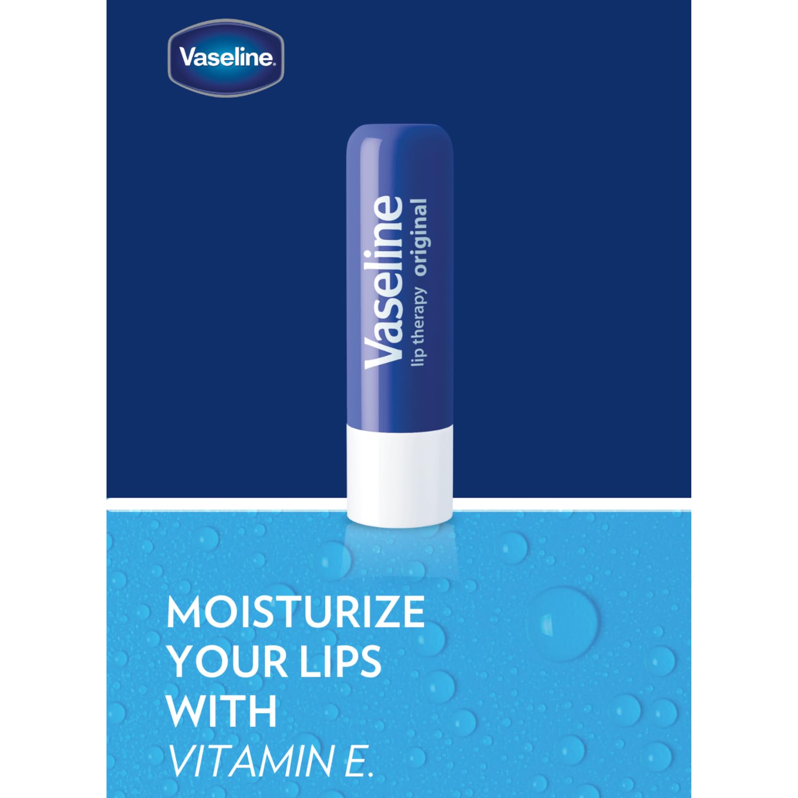 Vaseline Lip Therapy Care Original, Fast-Acting Nourishment, Ideal for Chapped, Dry, Cracked, or Damaged Lips Vaseline buy supplements canada