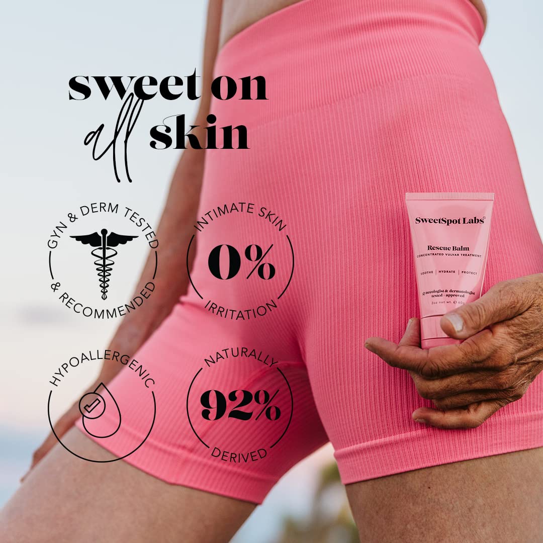 SweetSpot Labs Rescue Balm, Feminine Dryness, Irritation & Itch Relief with Colloidal Oatmeal SweetSpot Labs buy supplements canada