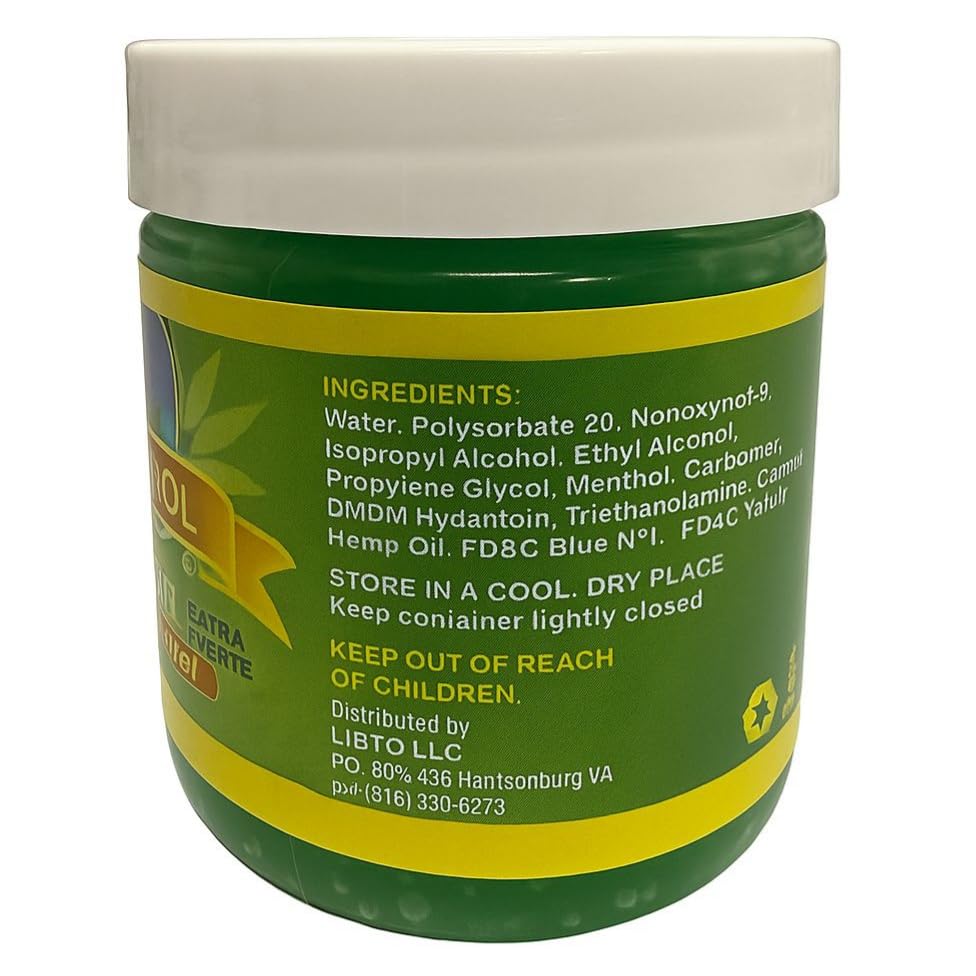 Mariguanol Extra Strong Muscle Rub Gel with Hemp Oil, Menthol & Camphor – Cooling, Fast-Absorbing Topical Gel for Post-Workout Active Lifestyles – Net Wt. (4 Ounce (Pack of 1)) MARIGUANOL buy supplements canada