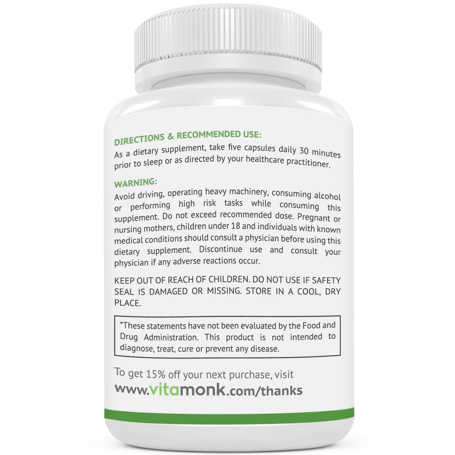 VitaMonk Relaxeril™ All-Natural Muscle Relaxer - Muscle Relaxer Supplement - Complete Muscle Relaxing Formula VitaMonk buy supplements canada