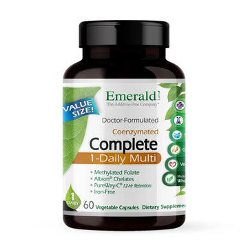 EMERALD LABS Complete 1-Daily Multi - Complete Multivitamin for Men & Women with Vitamin C, Methylated Folate, Whole-Food Blend & More EMERALD LABS buy supplements canada