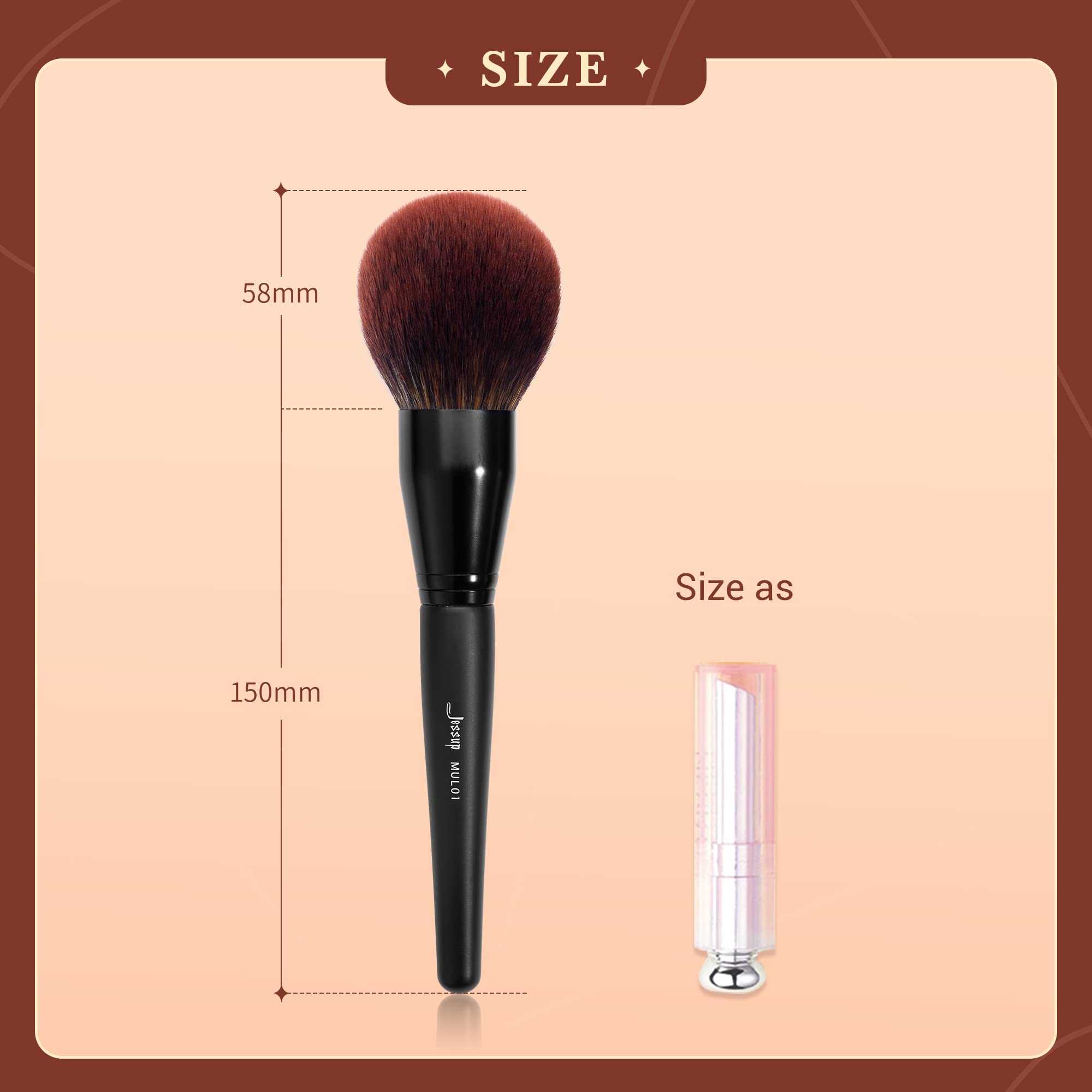 Jessup Powder Makeup Brush, Large Finishing Mineral Powder Brush for Full Face, Body Makeup, Vegan Flawlessly Face Brush for Powder, Blush & Bronzer MUL01 Jessup buy supplements canada
