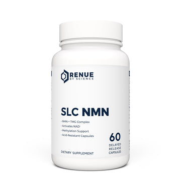 Renue By Science NMN Supplement | 60 SLC Enteric Capsules - 250mg Nicotinamide Mononucleotide per Serving | Delayed Release for Increased Absorption | Manufactured in The USA Renue By Science buy supplements canada