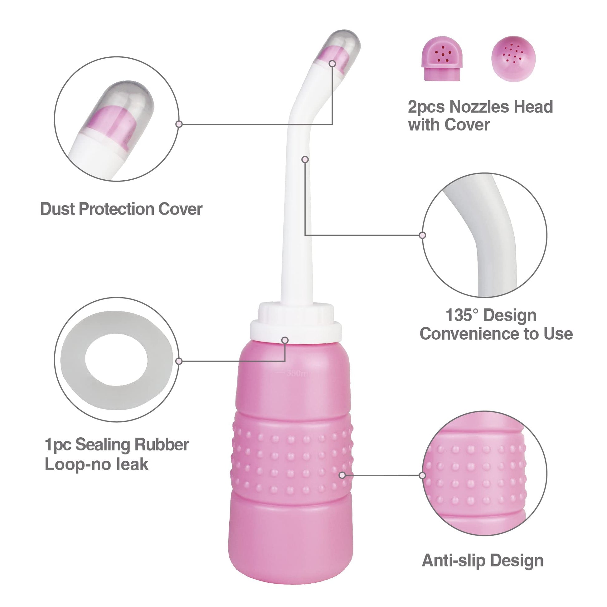 TopQuaFocus 12oz Perineal Bottle for Postpartum Care Portable Travel Peri Sprayer Bidet Postpartum TopQuaFocus buy supplements canada