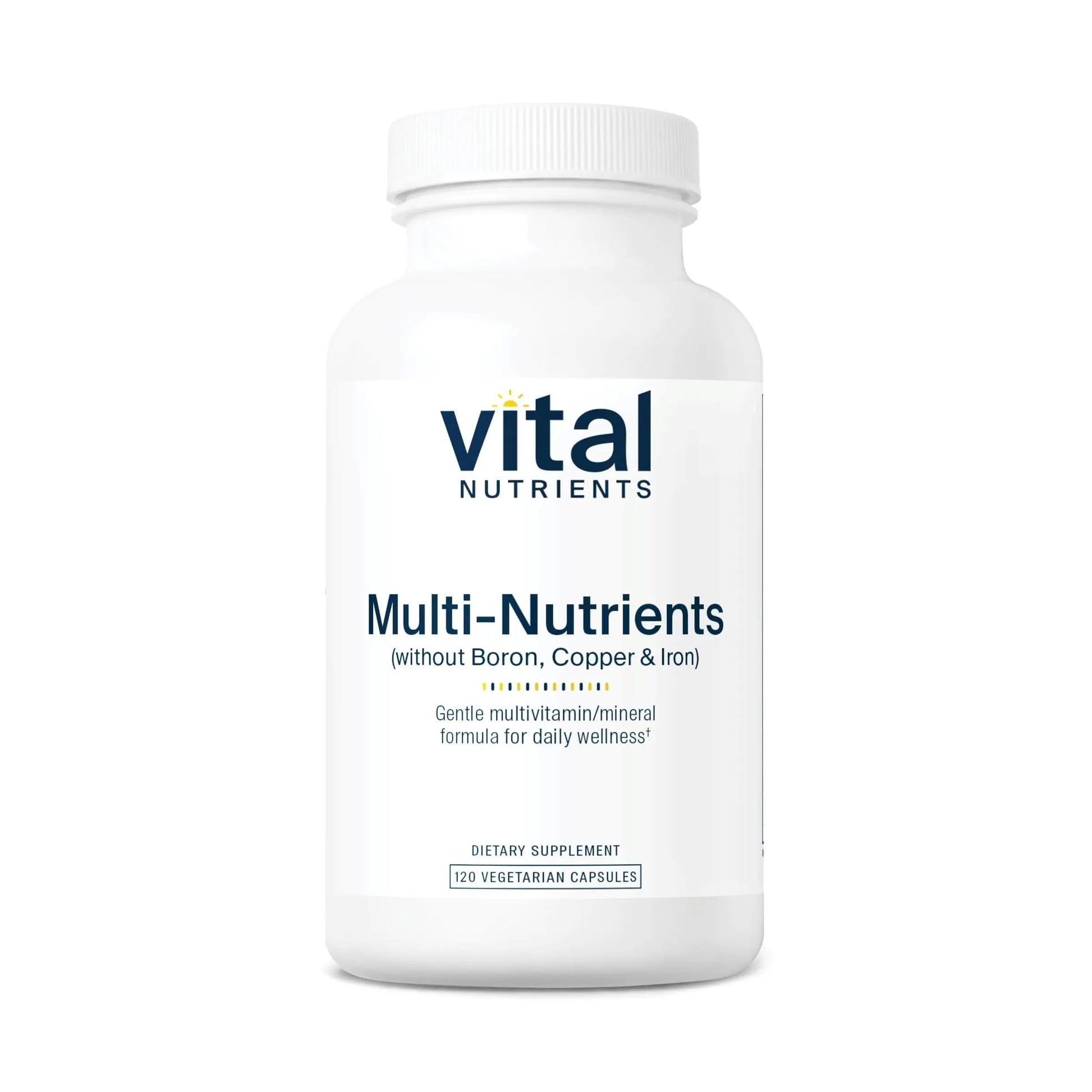 Vital Nutrients Multi-Nutrients 5 Ultra Antioxidant Formula | Boron, Copper, and Iron Free | Vegetarian Daily Multivitamin and Mineral Vital Nutrients buy supplements canada
