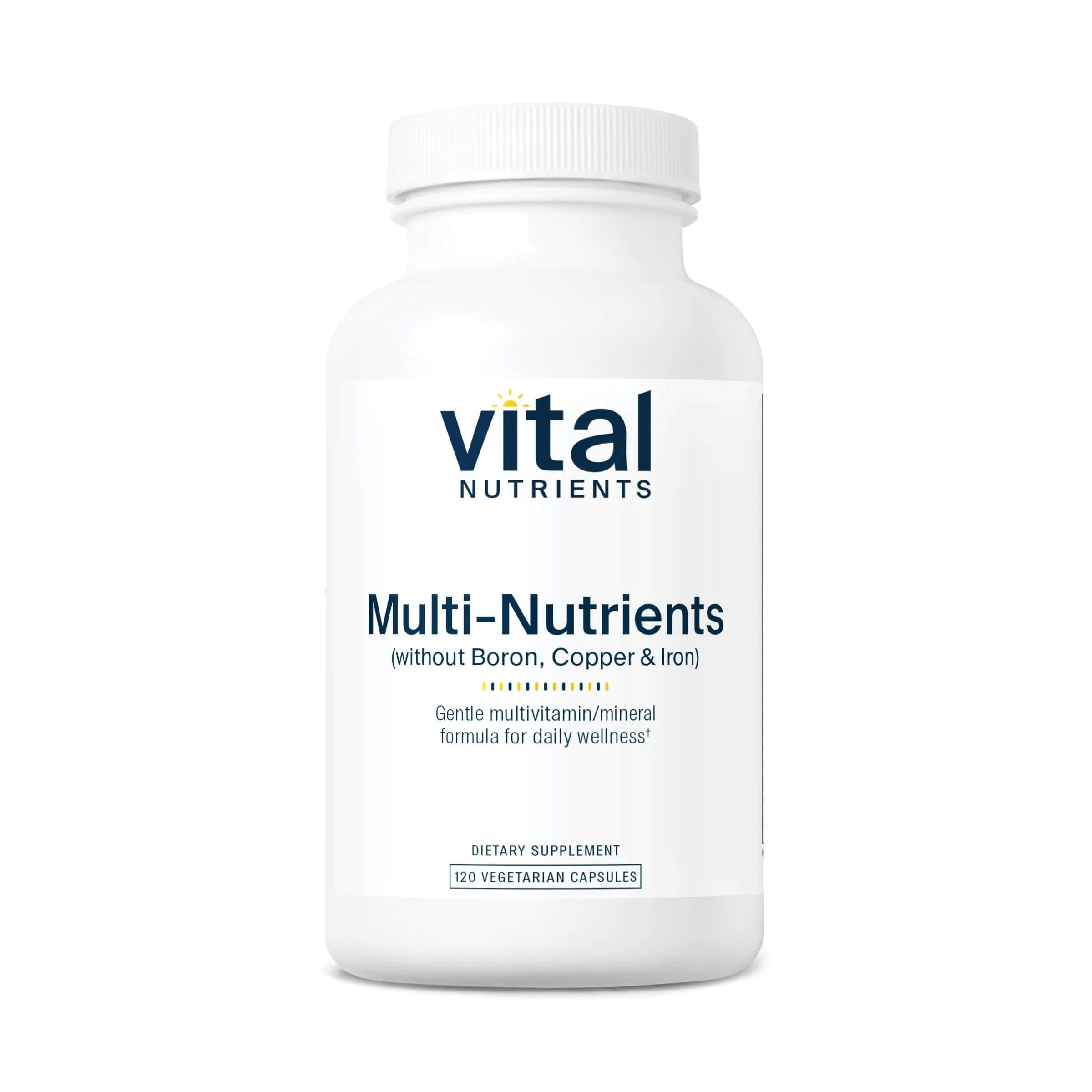 Vital Nutrients Multi-Nutrients 5 Ultra Antioxidant Formula | Boron, Copper, and Iron Free | Vegetarian Daily Multivitamin and Mineral Vital Nutrients buy supplements canada