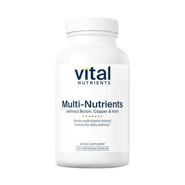 Vital Nutrients Multi-Nutrients 5 Ultra Antioxidant Formula | Boron, Copper, and Iron Free | Vegetarian Daily Multivitamin and Mineral Vital Nutrients buy supplements canada