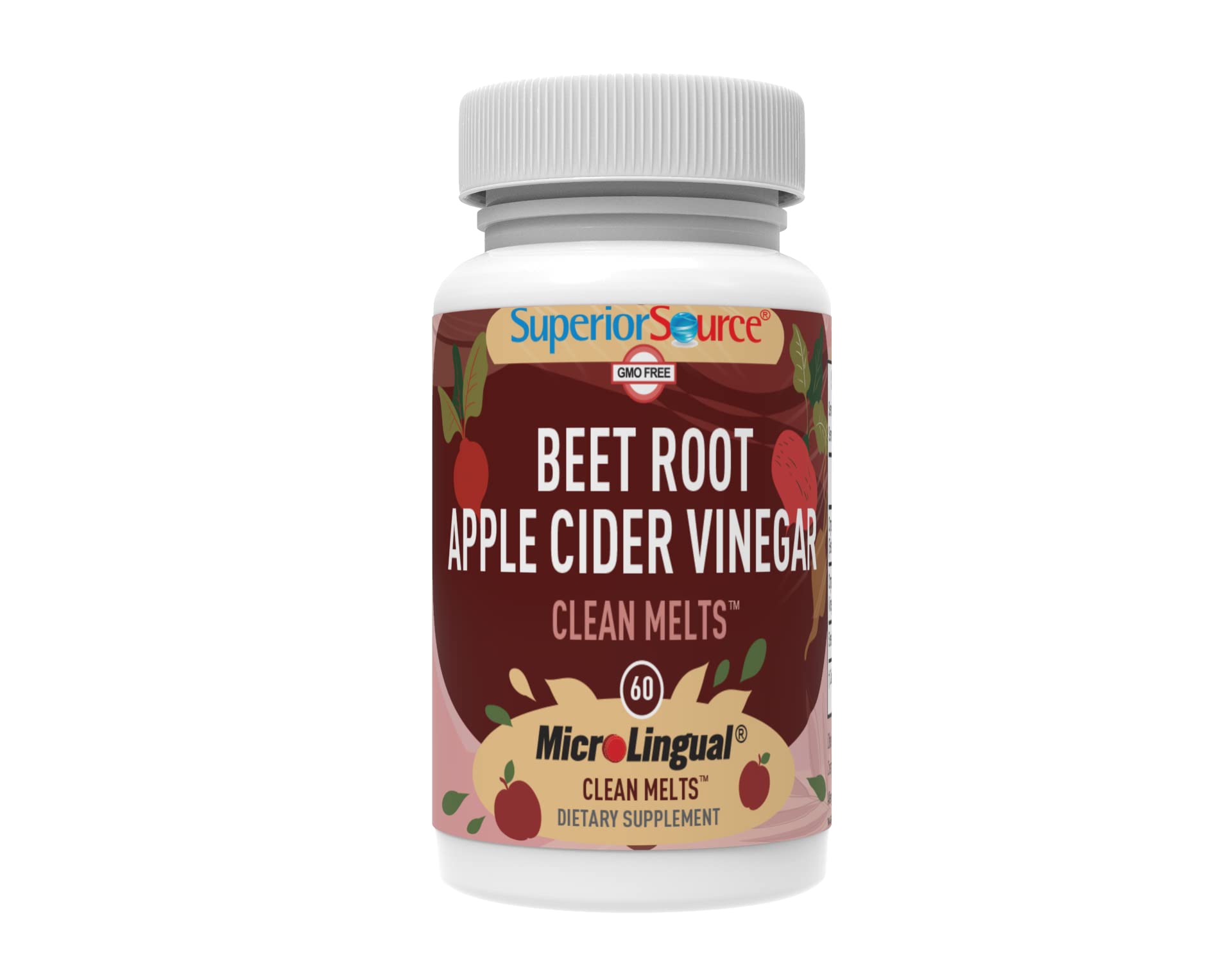 Superior Source Beet Root + Apple Cider Vinegar Clean Melts, 60 Instant Dissolving & Great Superior Source buy supplements canada