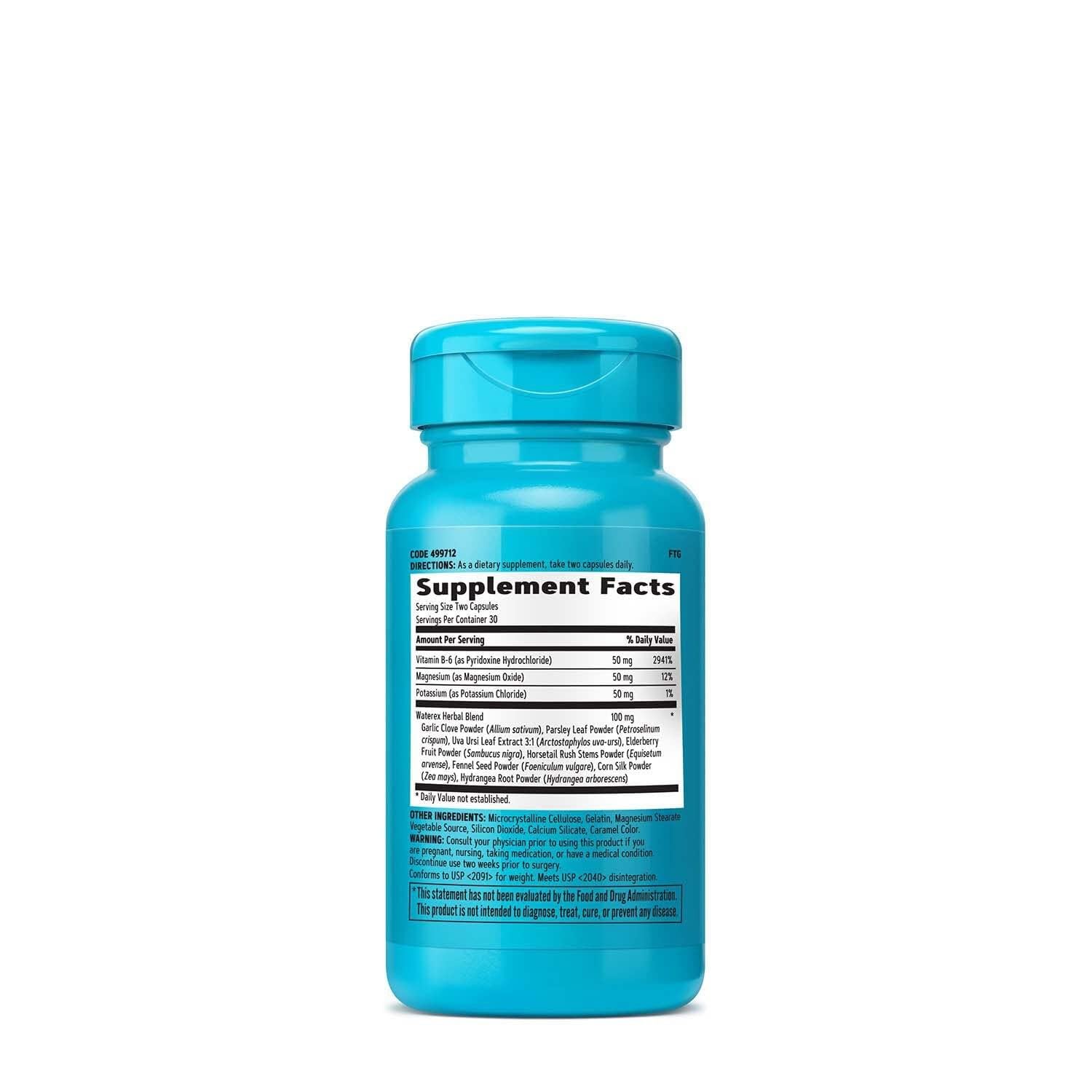 GNC Total Lean Waterex, Helps Regulate Water Balance, Enhanced with Vital Electrolytes, 60 Capsules GNC buy supplements canada