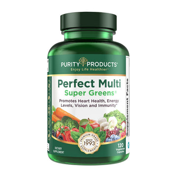 Purity Products Perfect Multi Super Greens Dietary Supplement Health Nutrition, 120 count Purity Products buy supplements canada