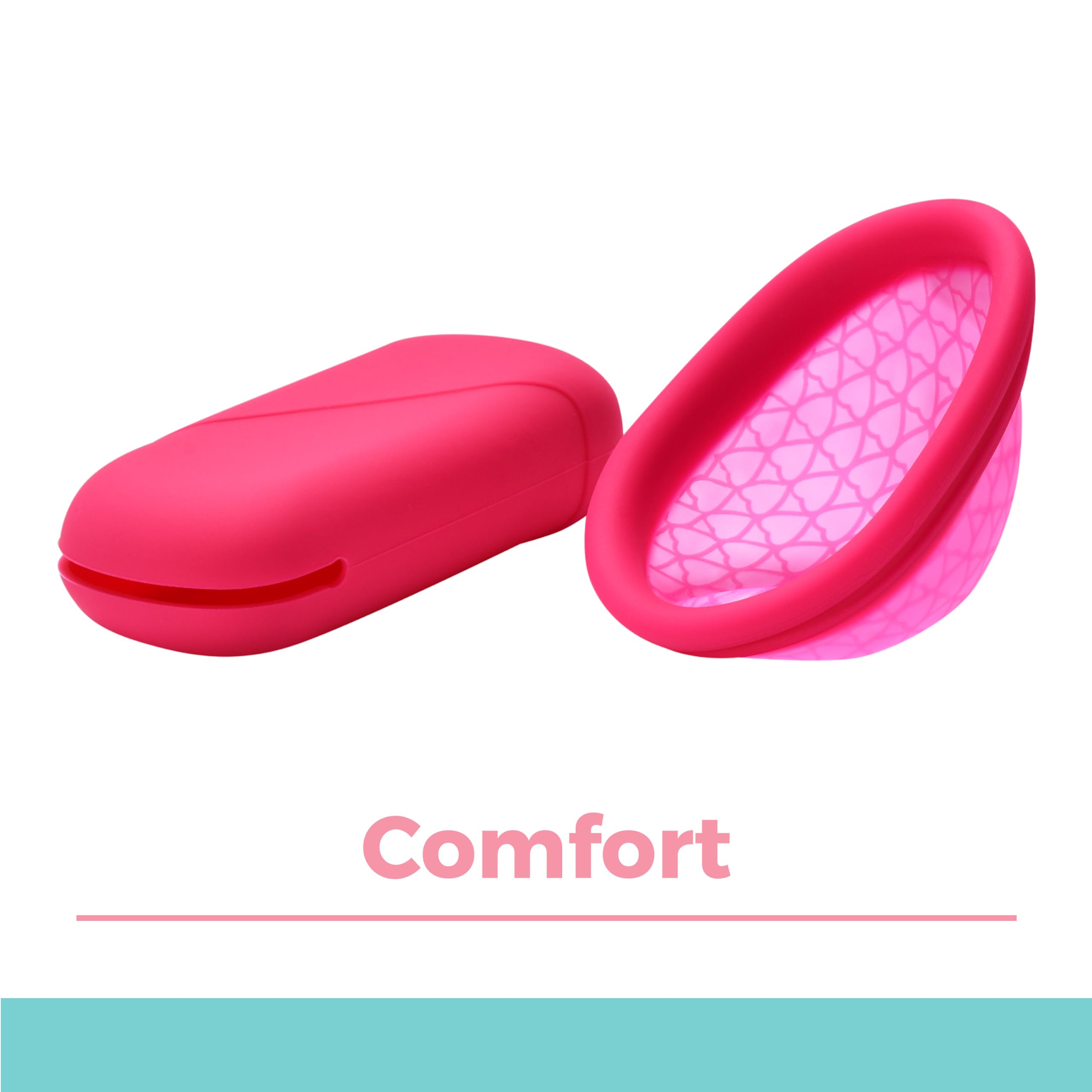 Hawwwy Reusable Menstrual Cup - Washable Period Cup with Flat-fold Compact Design HAWWWY buy supplements canada