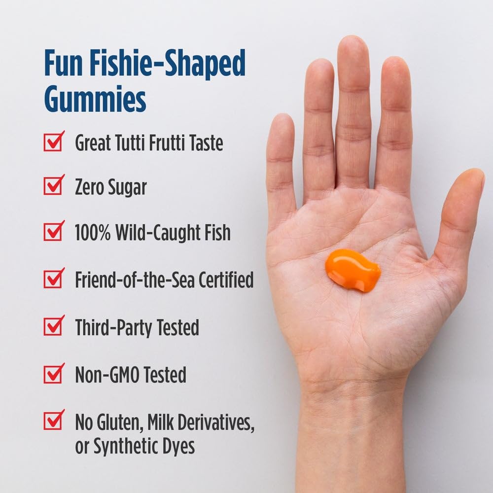 Nordic Naturals Nordic Omega-3 Fishies, Tutti Frutti - 36 Fishies - 300 mg Total Omega-3s with EPA & DHA - Healthy Brain, Mood, Vision & Immune System - Non-GMO - 36 Servings Nordic Naturals buy supplements canada