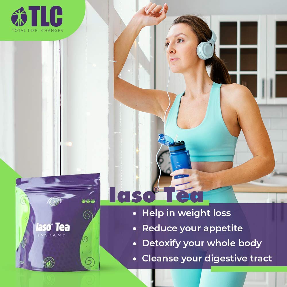 TLC Total Life Changes IASO Natural Detox Instant Herbal Tea - Expiration Date on the Top Total Life Changes buy supplements canada