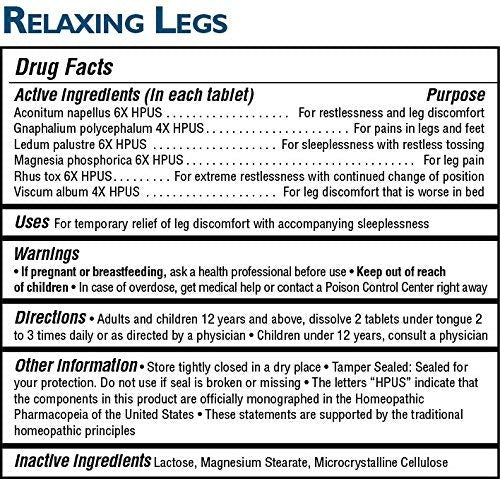 MagniLife Relaxing Legs 125 Count Quick Dissolve Tablets Relaxing Leg Cream PM 4oz Jar Restless Legs MagniLife buy supplements canada