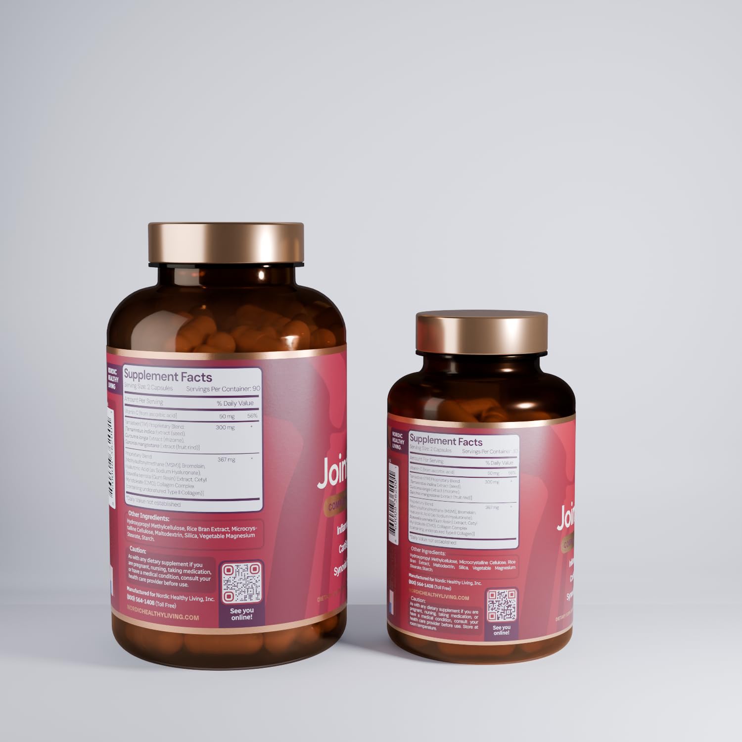 Nordic Healthy Living Joint Food AS SEEN ON TV | Powered by Clinically Studied Tamasteen | Joint Mobility and Comfort with Triple Action Formula (1 Month Supply) Nordic Healthy Living buy supplements canada