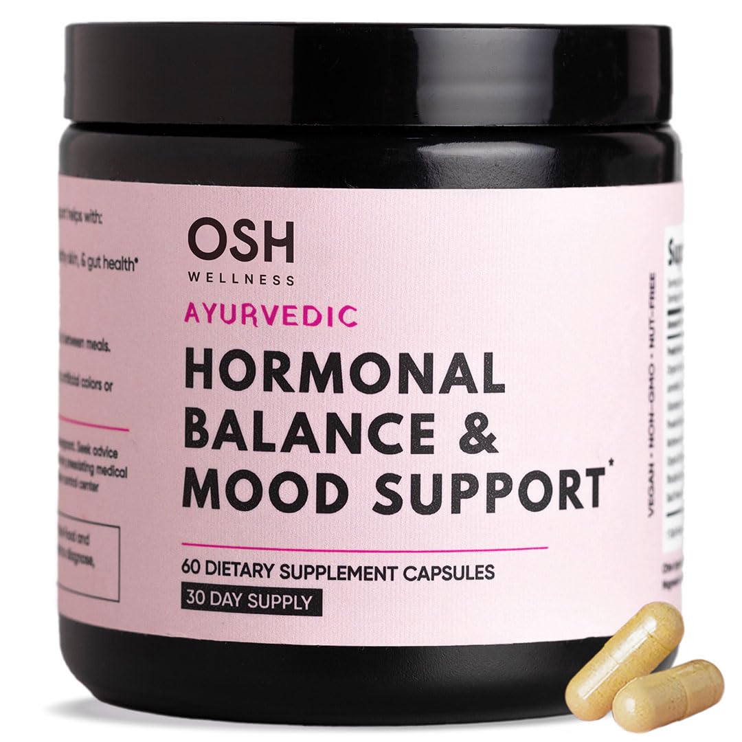 Ayurvedic Hormone Balance for Women | Cortisol Reducer | Mood, Energy, & Sleep Support | Regulates Estrogen | Stress Relief | Ashwagandha, Rhodiola, & Shatavari Freshly Moms buy supplements canada