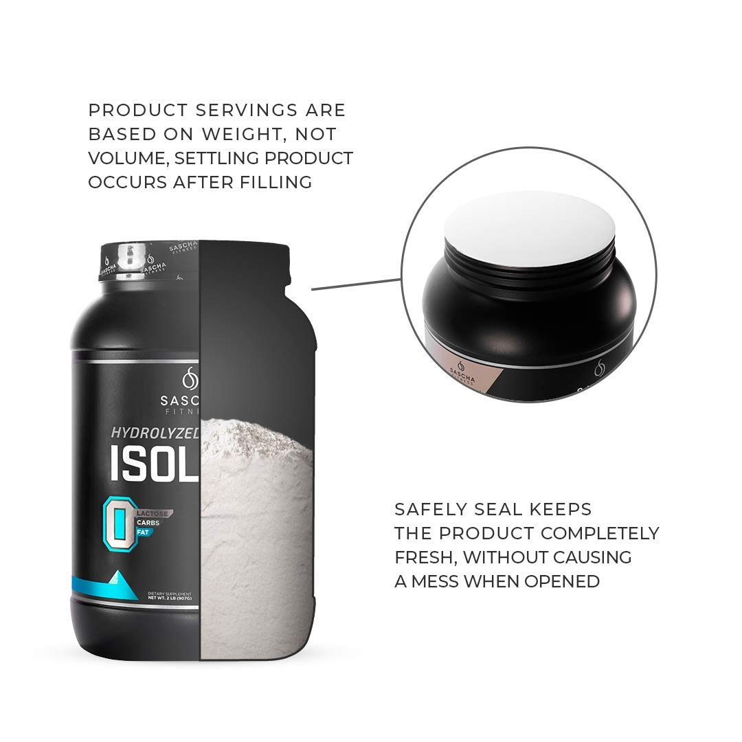 SASCHA FITNESS Hydrolyzed Whey Protein Isolate,100% Grass-Fed (2 Pounds, Cookies SASCHA FITNESS buy supplements canada