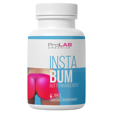 ProLab Organics InstaBum Bum Enhancement Pills – Lift, Shape, and Fill Glutes – Fast Growth for Bigger Butt and Hips – No Gummies. Visible Results in 1-2 Weeks ProLab Organics buy supplements canada