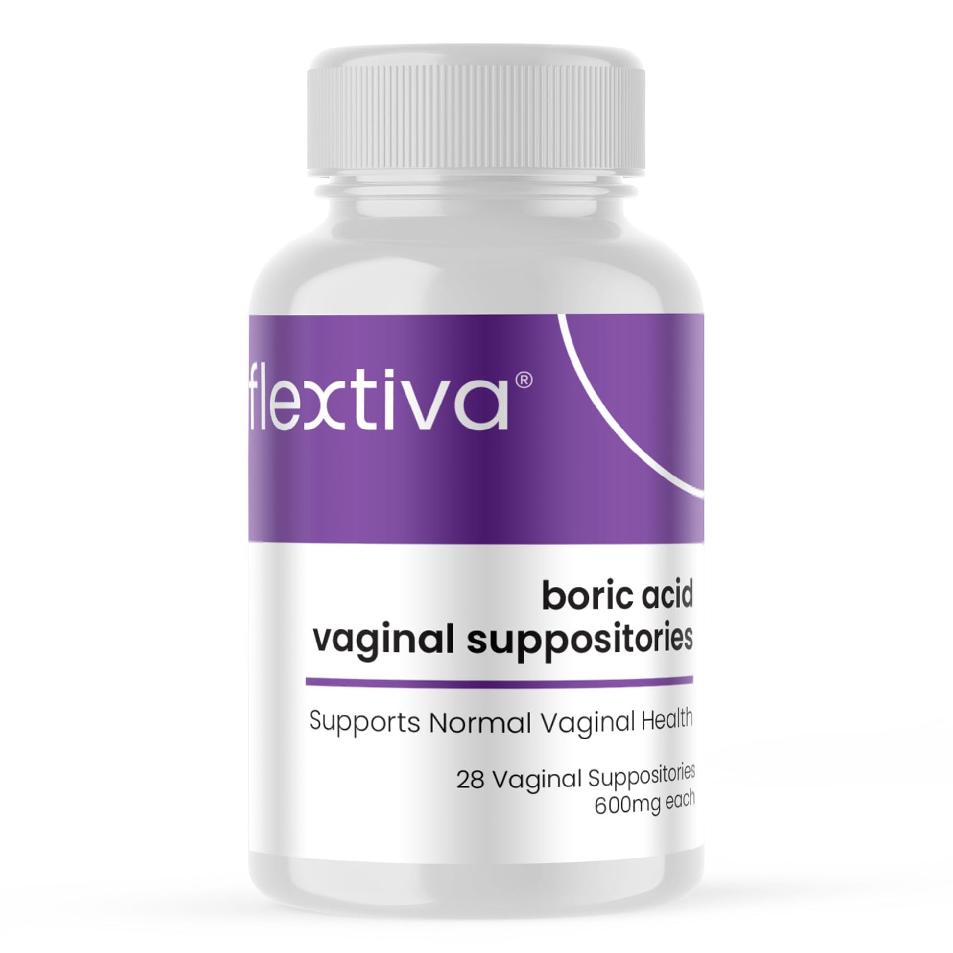 Flextiva Boric Acid Vaginal Suppositories - Boric Acid Pills for Women - Vaginal Health pH Balance for Women Flextiva buy supplements canada