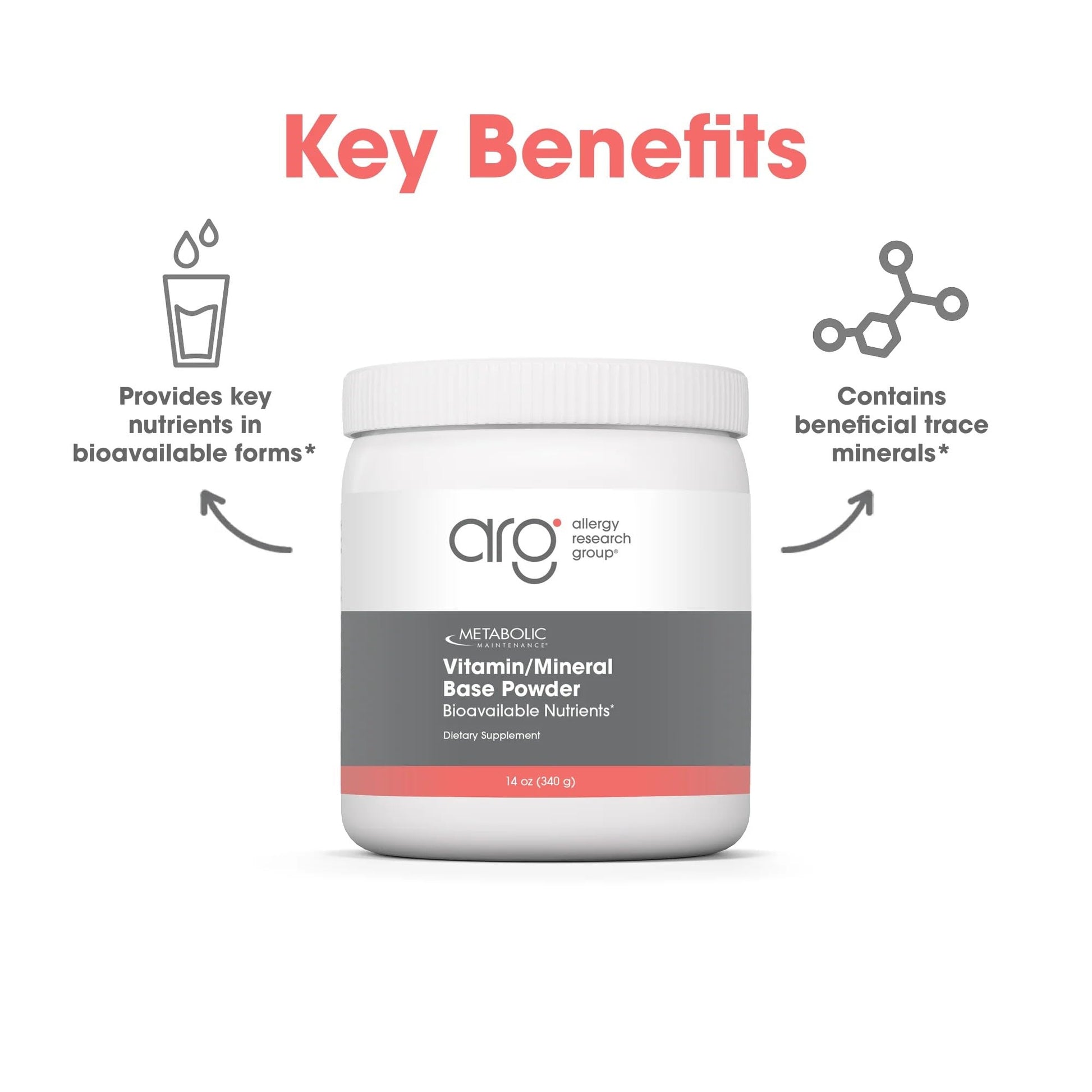 Metabolic Maintenance Vitamin Mineral Base Powder - Iron Free Multivitamin with Active B Vitamins + Chelated Minerals (340 Grams, 60 Servings) Metabolic Maintenance buy supplements canada