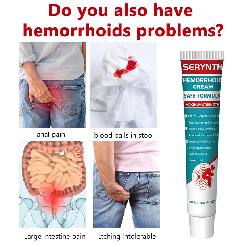 Hemorrhoid Cream for Men and Women, with Lidocaine and Phenylephrine HCl, Provides Fast Relief from hemorrhoid discomfort. Naturally formulated for Hemorrhoids and fissures (0.7 oz) Anisx buy supplements canada