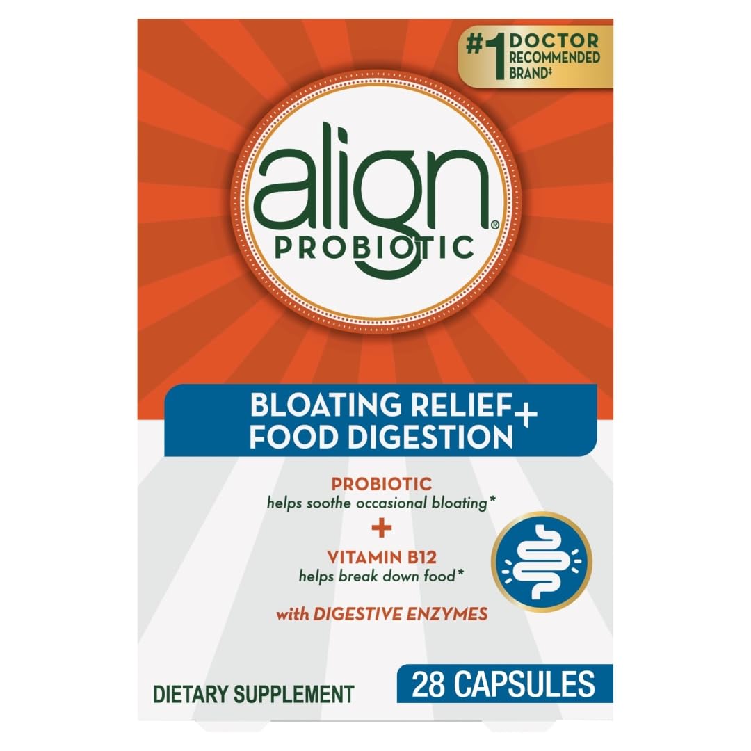 Align Probiotic Bloating Relief + Food Digestion, Probiotics, 28 Capsules Align buy supplements canada