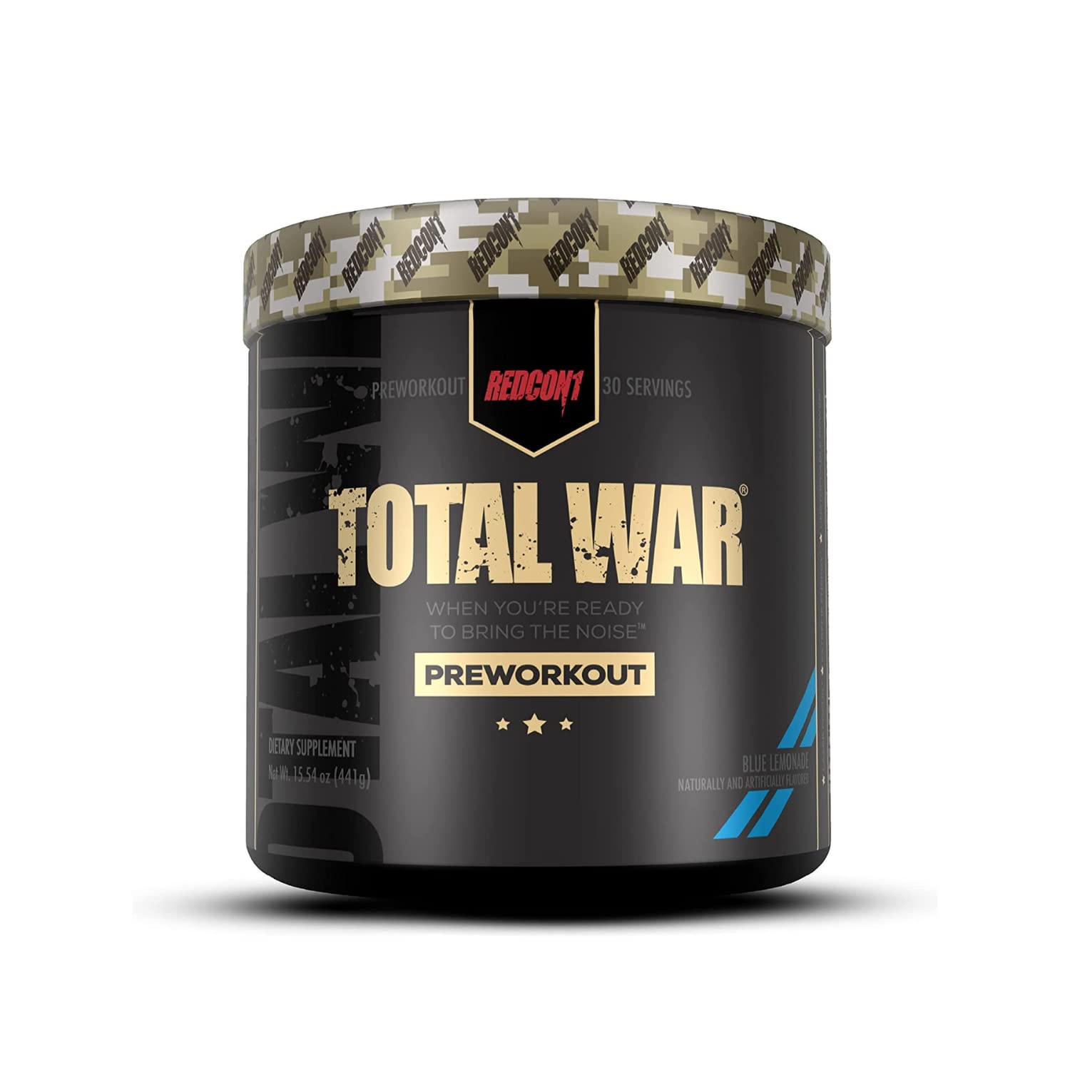 REDCON1 Total War Preworkout (Blue Lemonade) & Big Noise Non-Stim Preworkout Powder REDCON1 buy supplements canada