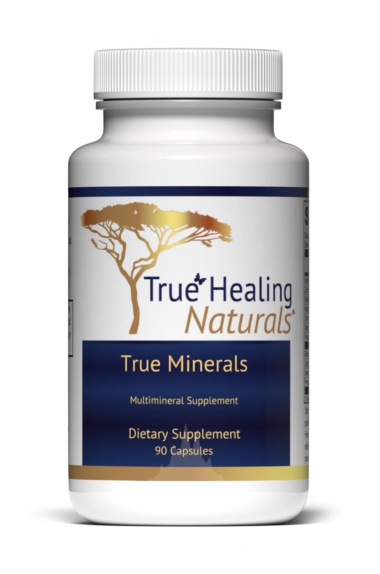 True Healing Naturals - True Minerals Supplement, Promotes Gut & Heart Health, 90 Vegetarian Capsules True Healing Naturals buy supplements canada
