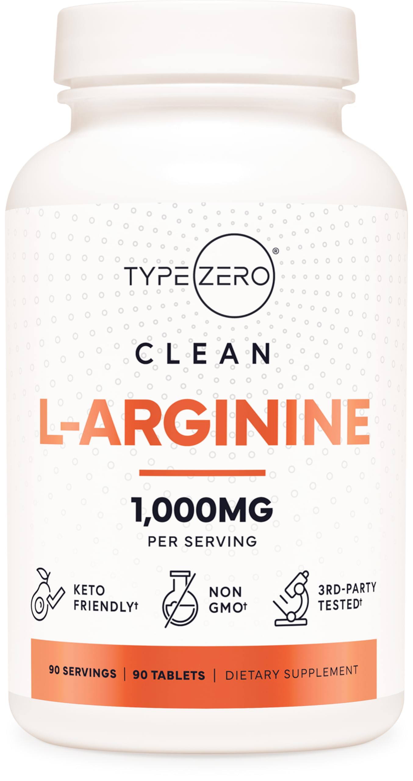 Type Zero L-Arginine 90 Tablets 1,000 mg per Serving - Non-GMO Type Zero buy supplements canada