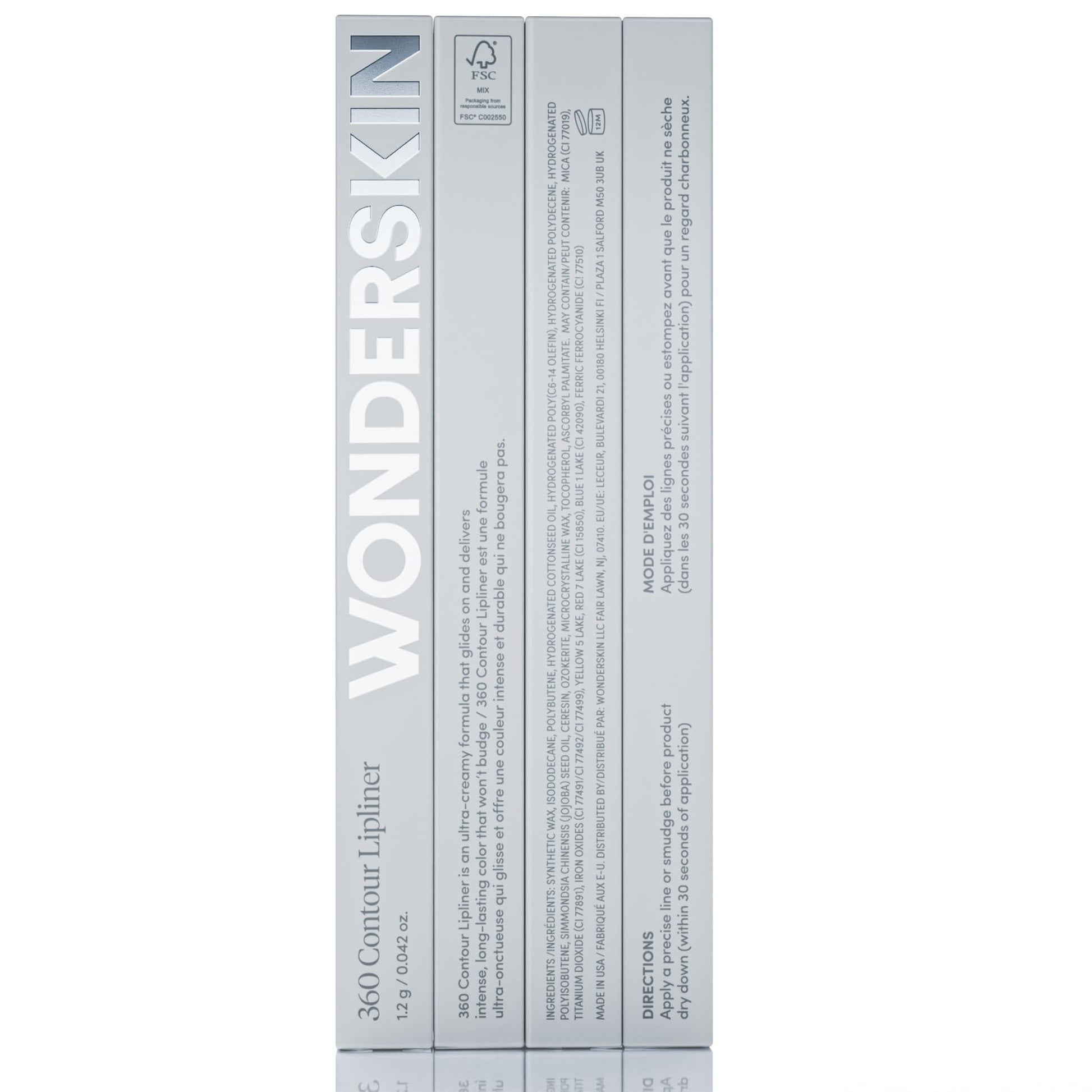 Wonderskin Lipliner Pencil - 360 Contour Lipliner, Long Lasting, Sharpenable, Waterproof and Transfer-Proof Nude Lip Liner Pencil (Rosewood) Wonderskin buy supplements canada
