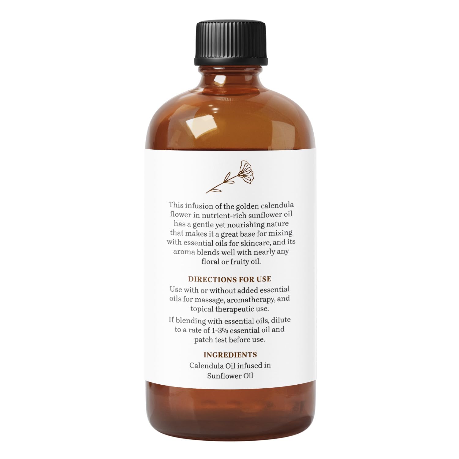 Essential Delights Calendula Oil - Premium Carrier Oil (16 fl oz) | for Skin, Face, Body, Hair Revitalization Essential Delights buy supplements canada