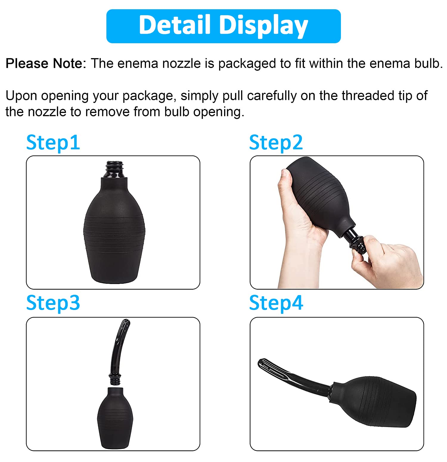 Clean and Healthy Anal Douche for Women,Shower Enema Bulb Cleaner Wash Flusher System Showvigor buy supplements canada