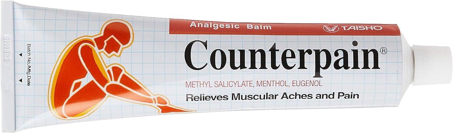 Counterpain® Warm Balm for Temporary Relief of Minor Muscular Aches and Pain, Methyl Salicylate, Levomenthol, Eugenol, Made in Indonesia Counterpain buy supplements canada
