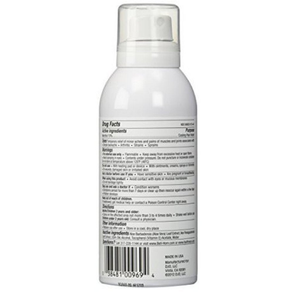 Fast-Freeze Spray Pain Relief 4 OZ ImpactBraces.com buy supplements canada