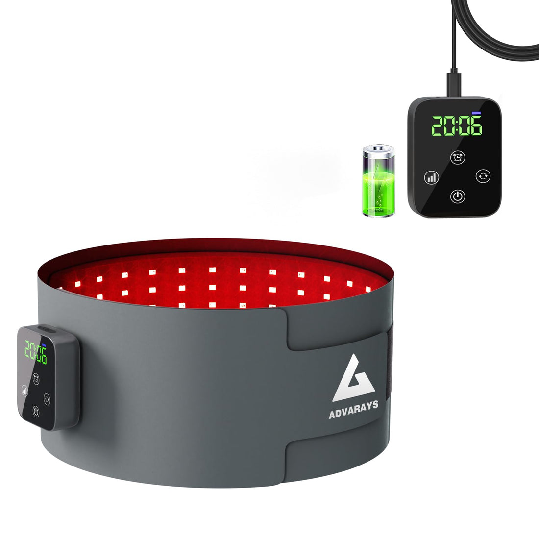 Red Light Therapy Infrared Belt: Pain Relief Body Pad 100 LEDs Red Light Therapy Belt ADVARAYS buy supplements canada