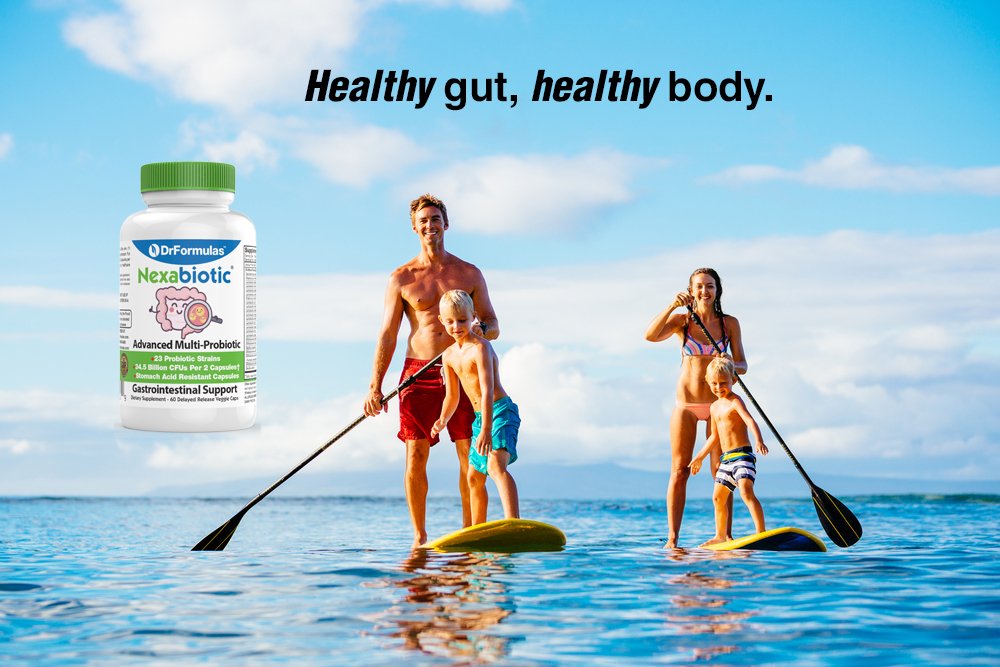DrFormulas Nexabiotic 23 Multi Probiotic for Women and Men - Dr. formulated with Lactobacillus Acidophilus, Bifidobacterium Infantis, Saccharomyces Boulardii, 17.25 Billion CFUs DrFormulas buy supplements canada