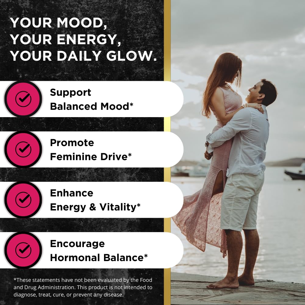 UNALTERED Hormone Balance & Mood Support for Women - Naturally Supports Hormonal Balance & Energy with Tribulus Terrestris & Red Maca Root Extract - Dietary Supplement - 90 Vegan Capsules UNALTERED buy supplements canada