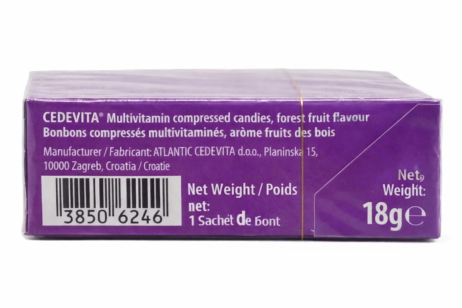 Cedevita Multivitamin Healthy and Sweet Candies - Pack of 8 (Forest Fruit) SORINA buy supplements canada