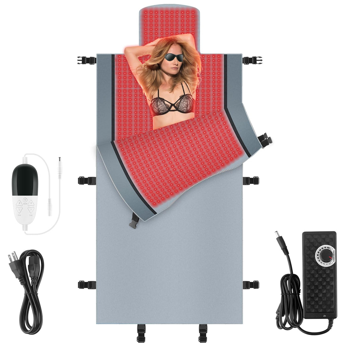 Red Light Therapy for Body - Full Body Red Light Therapy Mat, 71.0x33.33in, 2570Pcs Kaoudt buy supplements canada