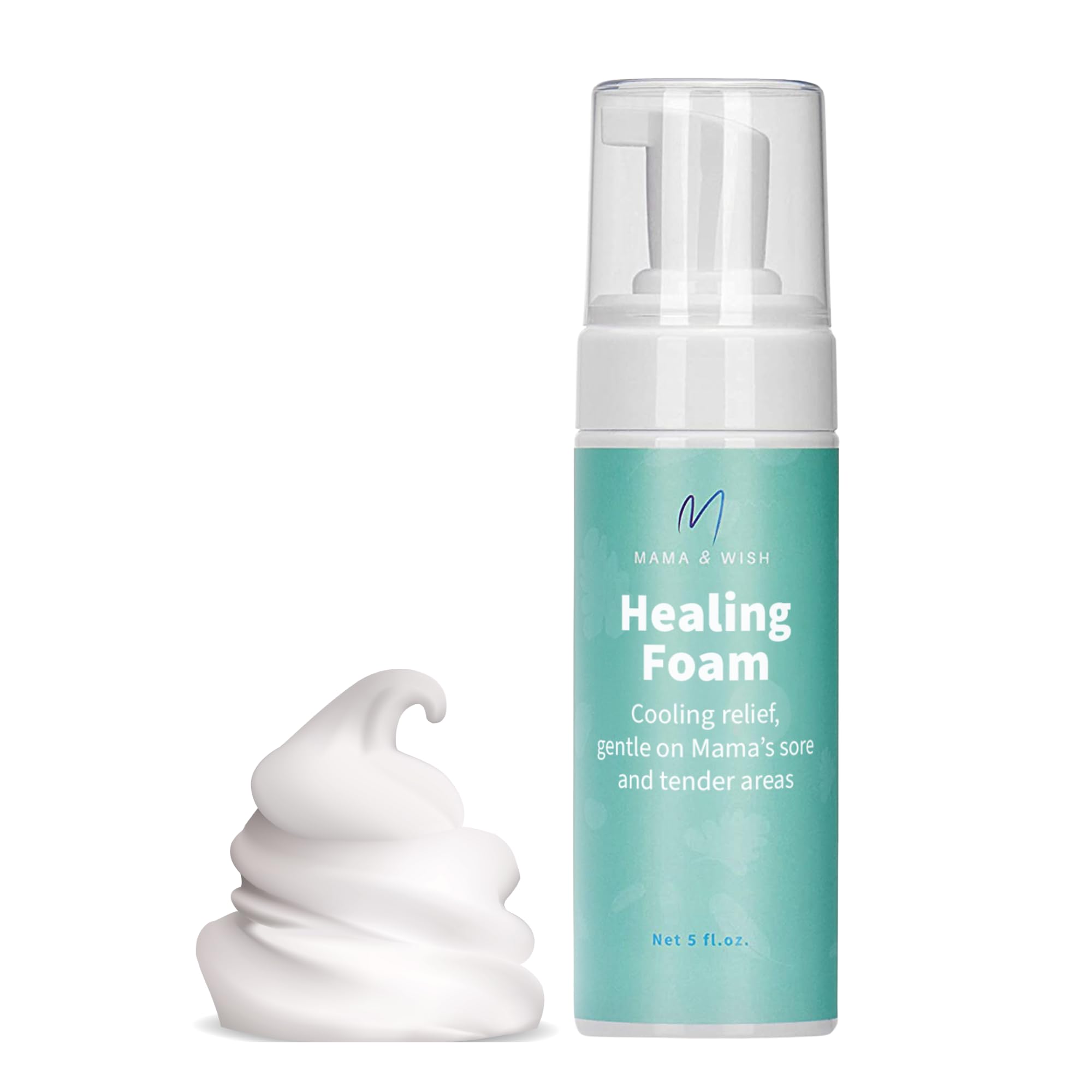 Mama & Wish Witch Hazel Perineal Healing Foam - Postpartum Essentials - Medicated Postpartum Spray for Perineal Relief - Postpartum Care and Recovery, Hemorrhoid Perineal Spray, After Birth Essentials Mama & Wish buy supplements canada