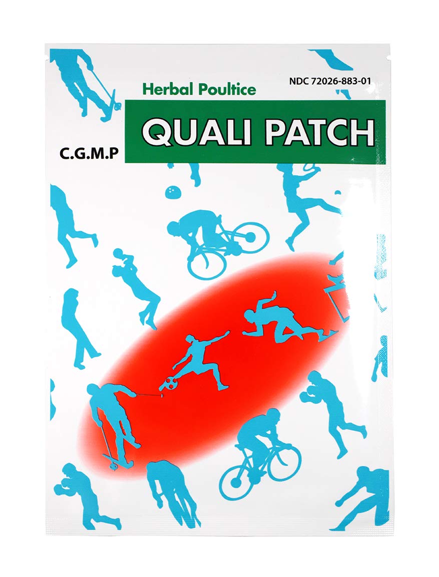 Quali Herbal Poultice Pain Relief Patch Muscle Pain Joint Pain Shoulder Pain Long Lasting Pain Patch 3 Sheets Per Pack Quali-Patch buy supplements canada