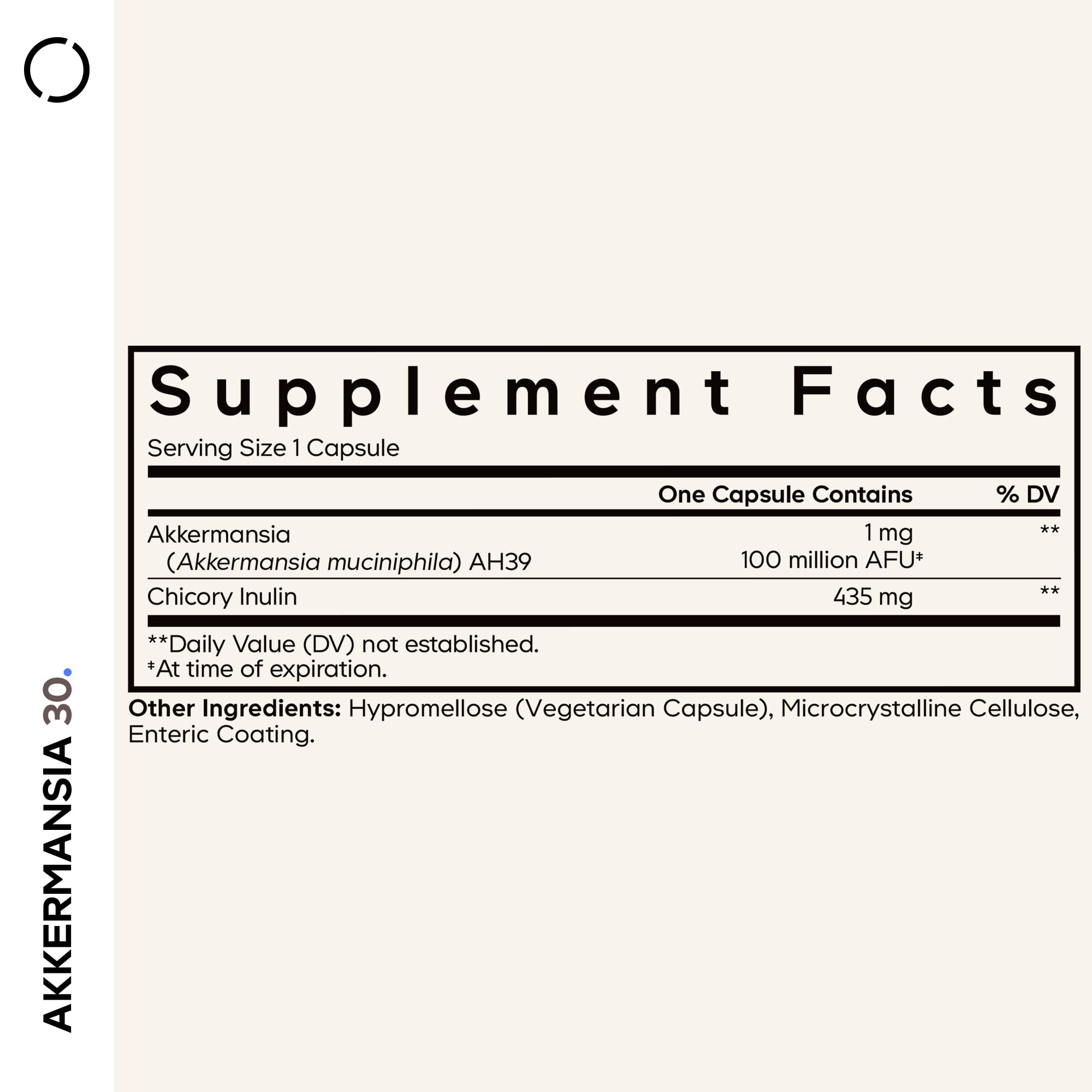 Codeage Akkermansia Synbiotic Supplement - 100 Million AFU Akkermansia Probiotic & Chicory Inulin Prebiotic - Chicory Root - 1 Capsule Per Serving - Non-GMO, Gluten-Free - 30 Capsules Codeage buy supplements canada