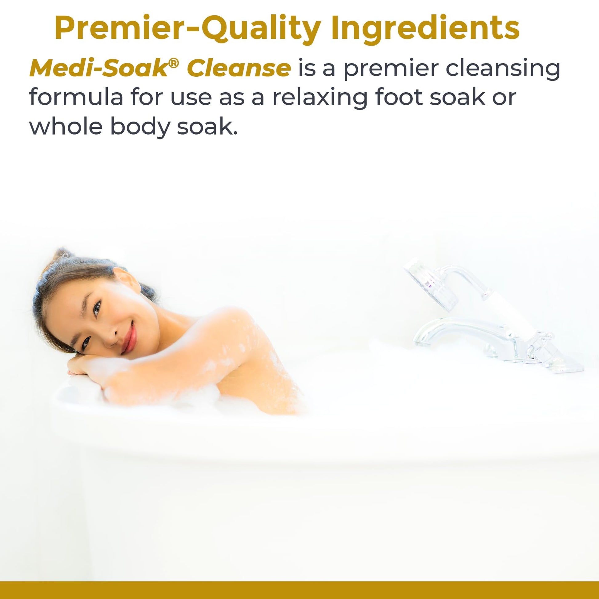 Premier Research Labs Medi-Soak - Bath Salts for Foot and Body Soak, Sea Salt Bath for Women and Men, Relaxing Mineral Bath Soak, Gentle Exfoliant, Organic, Vegan, No Added Fillers - 2 Lb Premier Research Labs buy supplements canada