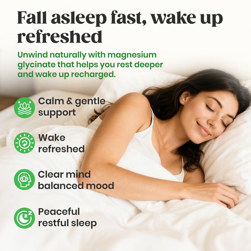 60 Day Supply Magnesium Glycinate 400mg Gummies with Ashwagandha, L-Theanine, CoQ10, Vitamin D3 & B6, Sugar Free Magnesium Gummies for Adults & Kids, Stress Relief, Sleep & Calm, Vegan, Gluten Free Venture Pal buy supplements canada