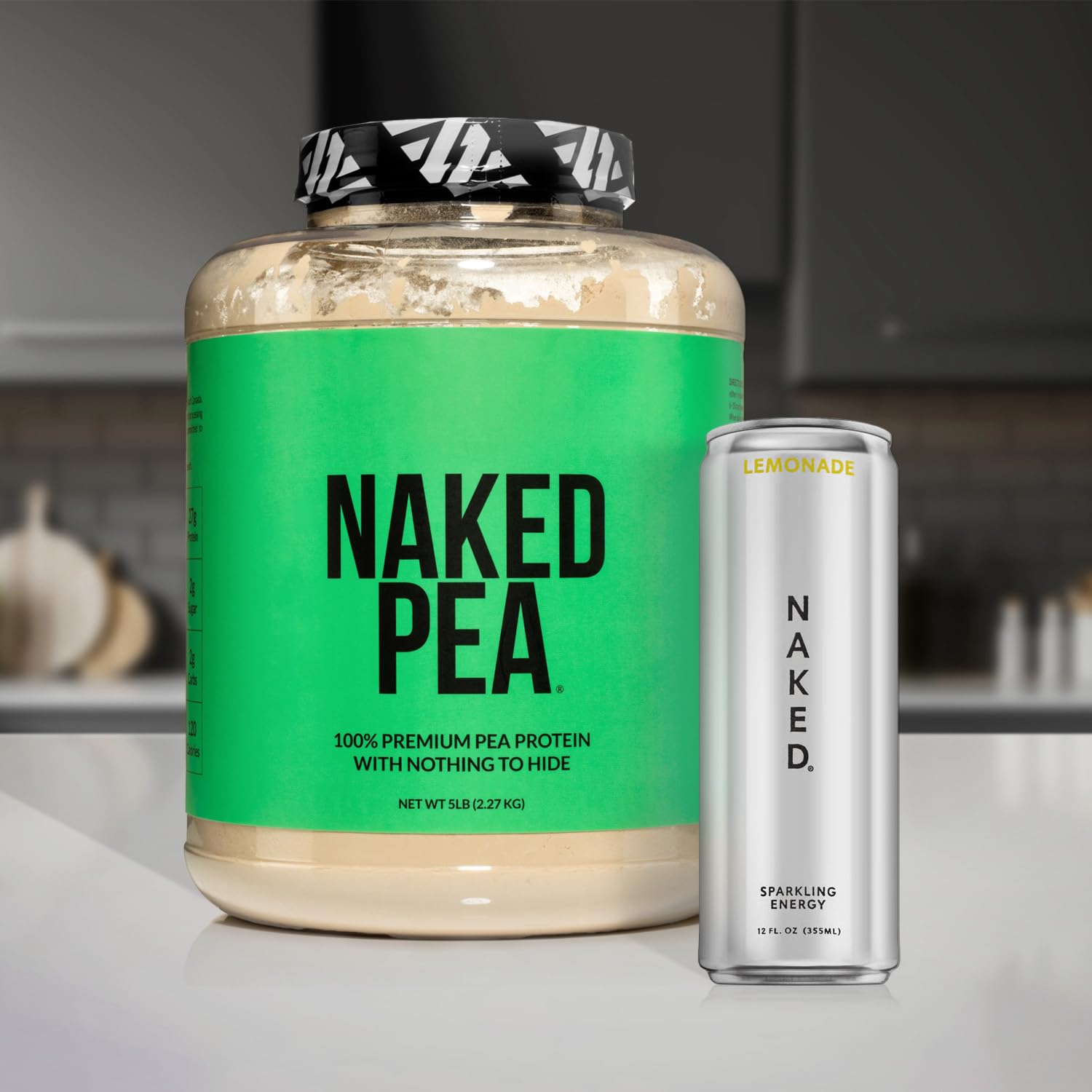 NAKED Pea - Pea Protein Isolate - Plant Based, Vegetarian & Vegan Protein. NSF Certified, Easy to Digest, Non-GMO, No Lactose NAKED buy supplements canada