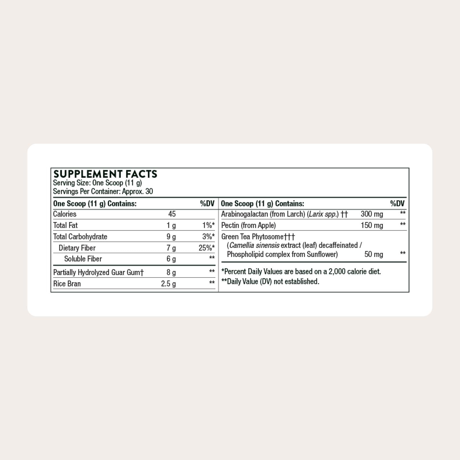 THORNE - FiberMend - Prebiotic Fiber Powder to Help Maintain Regularity and Balanced GI Flora* - 11.6 Oz THORNE buy supplements canada